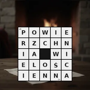 Rozwiązanie krzyżówki: powierzchnia utworzona z wielokątów o rozłącznych wnętrzach i każdym boku wspólnym dla dwóch wielokątów - powierzchnia wielościenna | hasła, synonimy i podpowiedzi Hasło krzyżówkowe powierzchnia utworzona z wielokątów o rozłącznych wnętrzach i każdym boku wspólnym dla dwóch wielokątów - powierzchnia wielościenna – rozwiązanie, synonimy, podpowiedzi i definicje krzyżówkowe